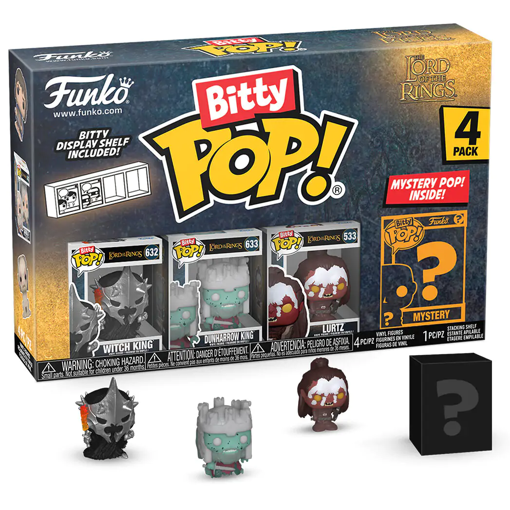 The Lord of the Rings Funko Bitty POP 4 db-os figura csomag Witch King termékfotó