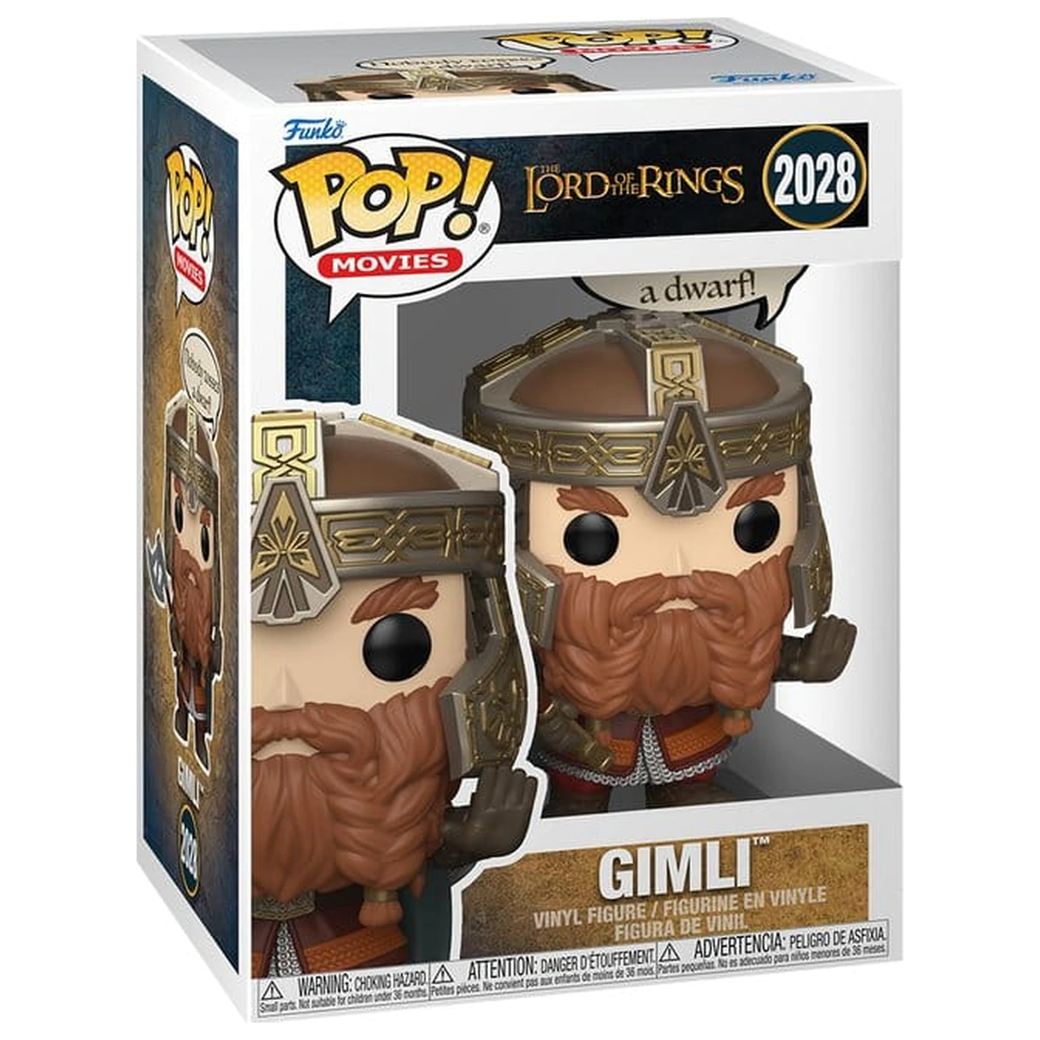 The Lord of the Rings Funko POP! Vinyl figura Gimli 9 cm termékfotó