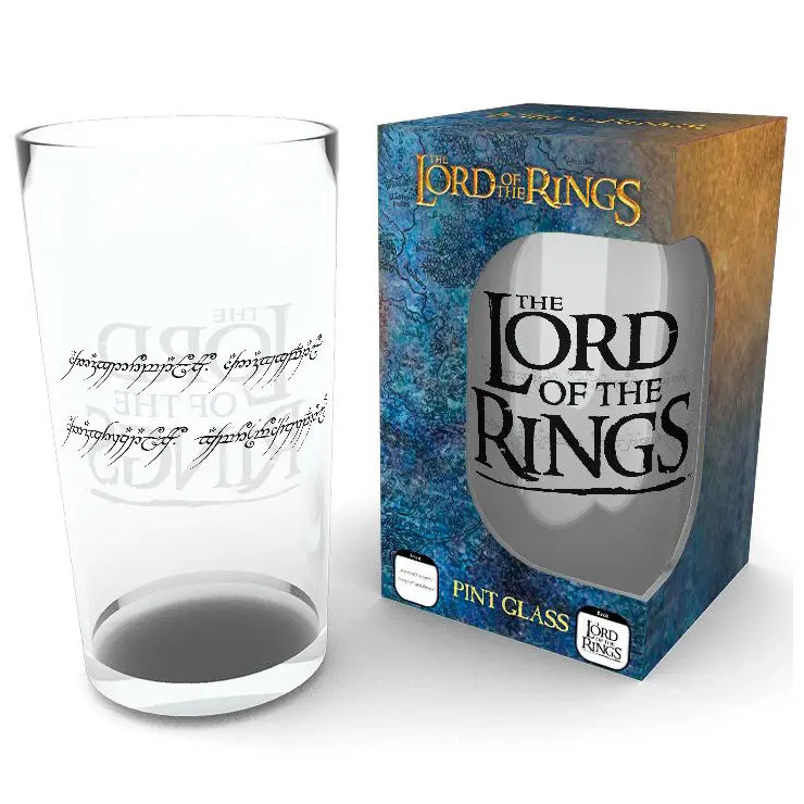 The Lord of the Rings gyűrű pintes üveg termékfotó
