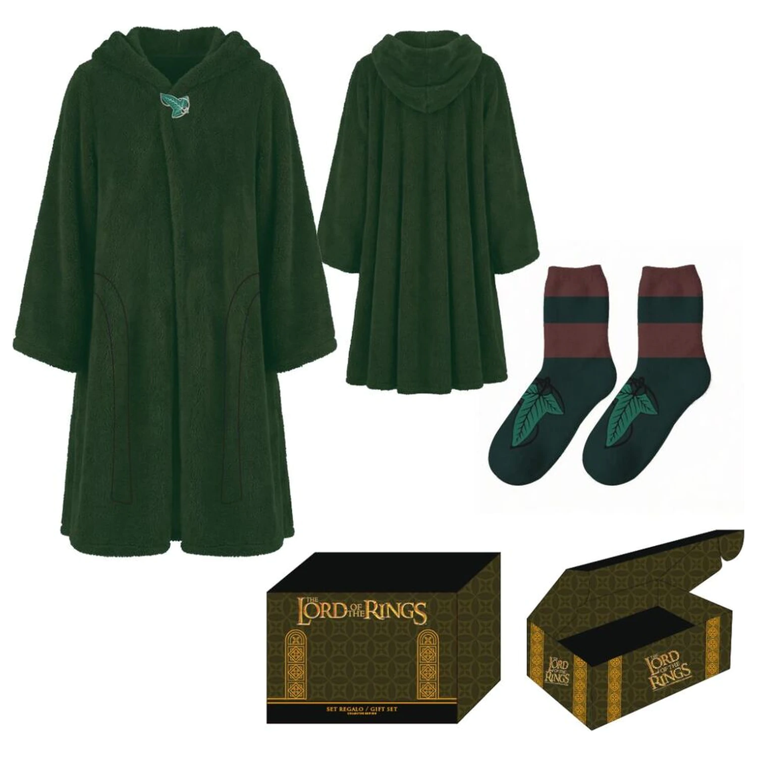 The Lord of The Rings Hobbit köntös és zokni ajándékcsomag termékfotó