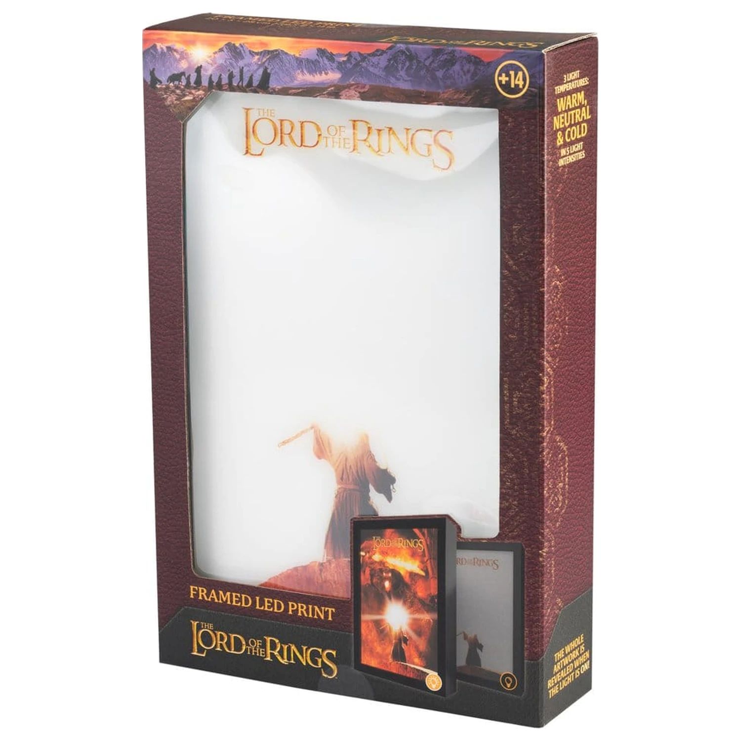 The Lord of the Rings keretezett LED Panel 28 x 20 cm termékfotó