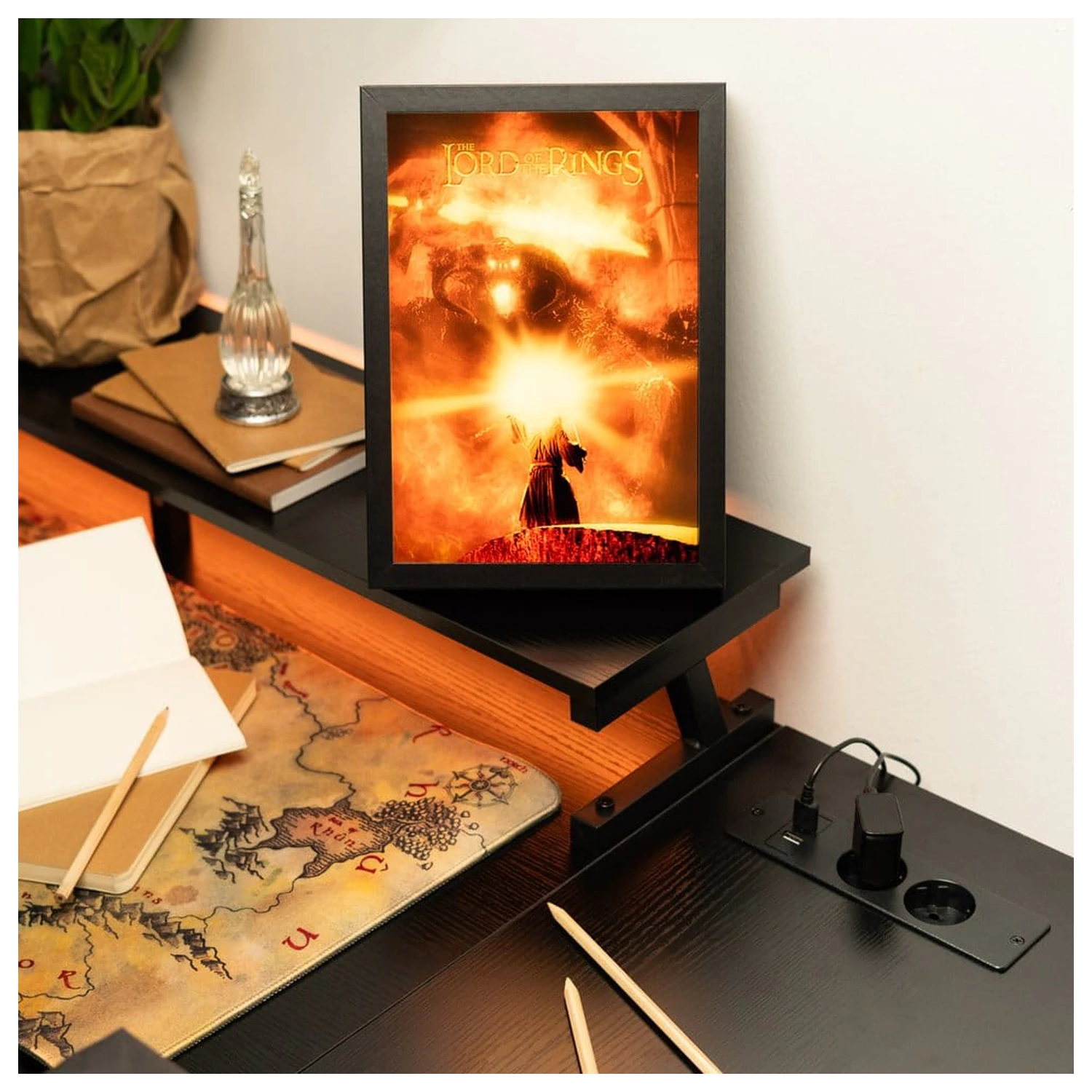 The Lord of the Rings keretezett LED Panel 28 x 20 cm termékfotó