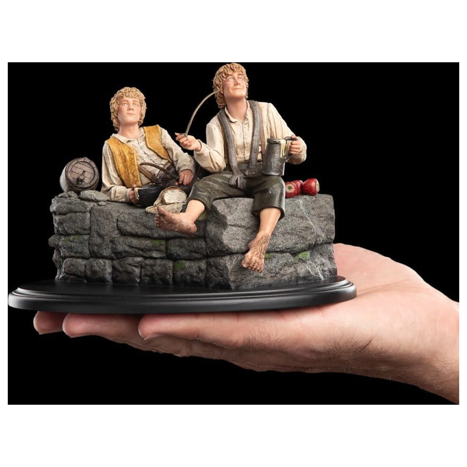 The Lord of the Rings Merry and Pippin Mini szobor figura 12 cm termékfotó