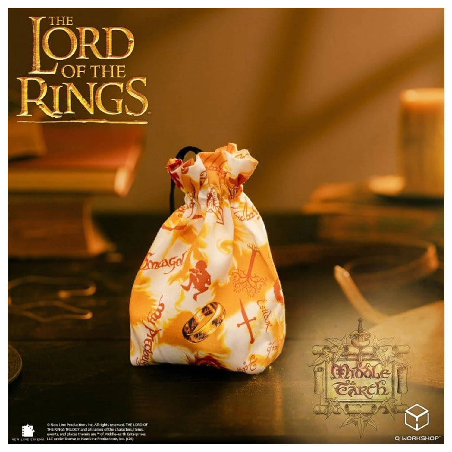The Lord of the Rings Ring-bearers Full Art dobókocka tartó  termékfotó