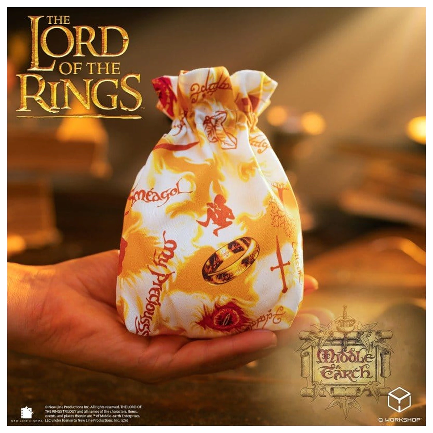 The Lord of the Rings Ring-bearers Full Art dobókocka tartó  termékfotó