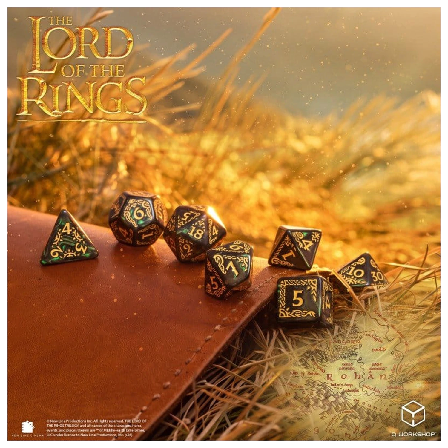 The Lord of the Rings Rohan 7 db-os dobókocka csomag  termékfotó