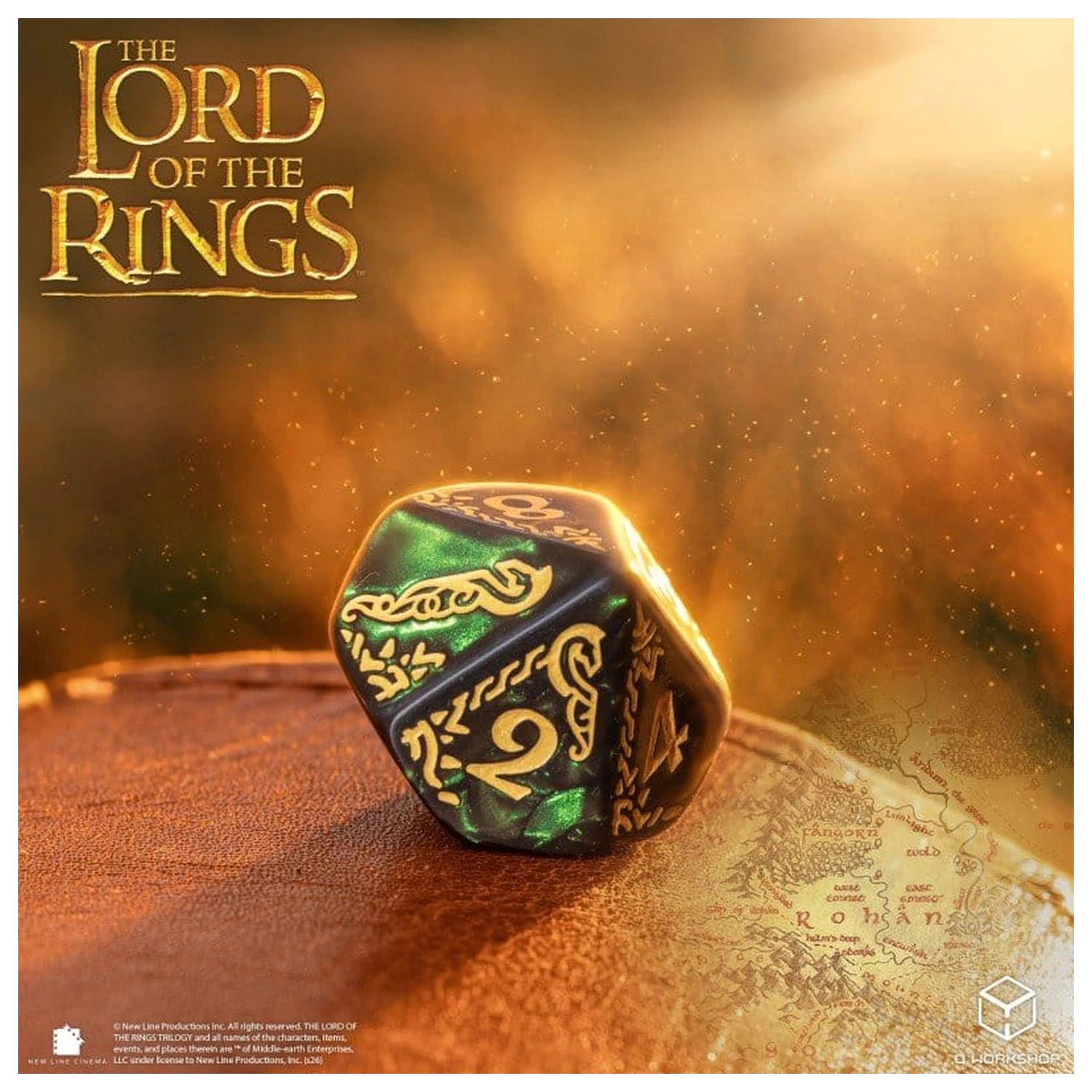 The Lord of the Rings Rohan 7 db-os dobókocka csomag  termékfotó