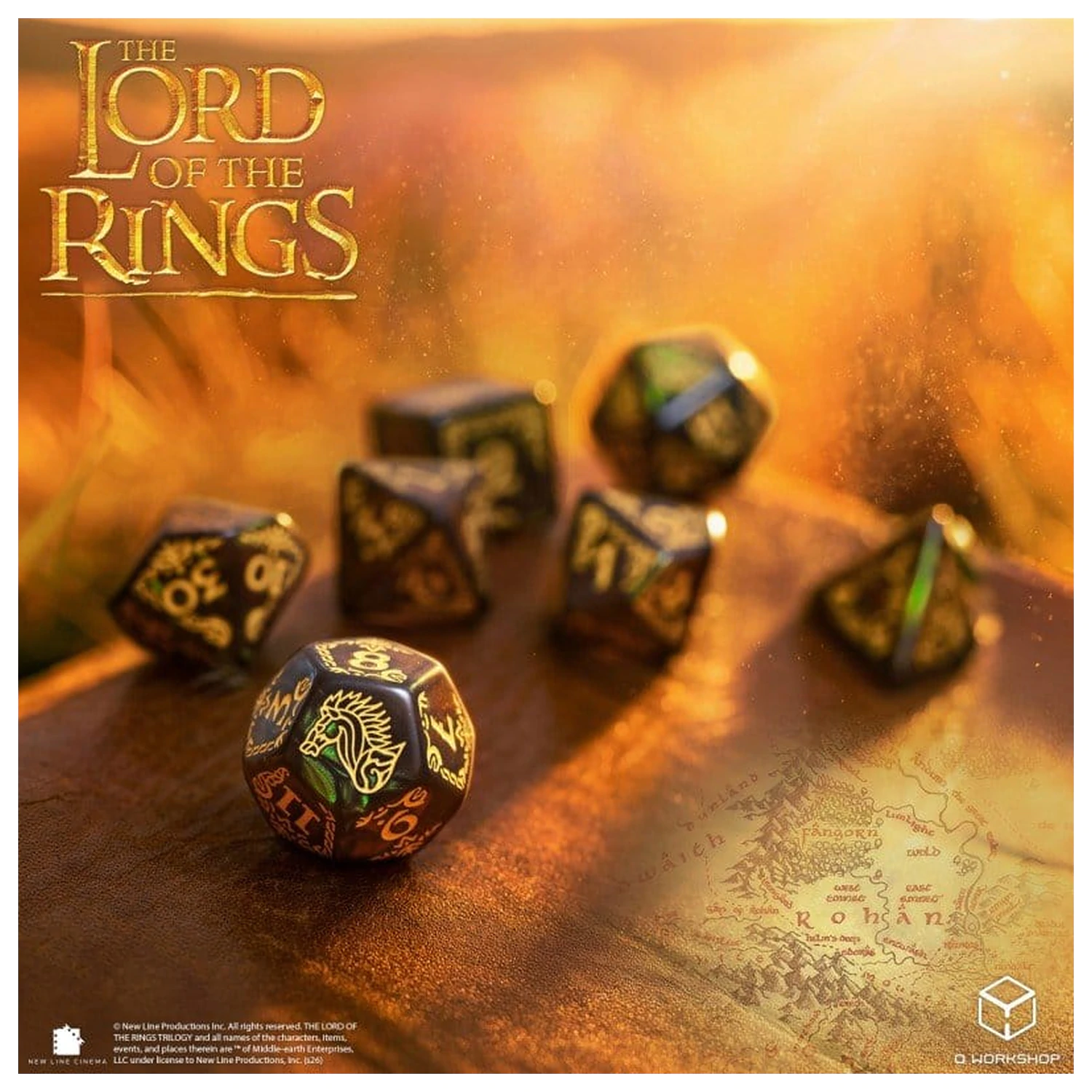 The Lord of the Rings Rohan 7 db-os dobókocka csomag  termékfotó