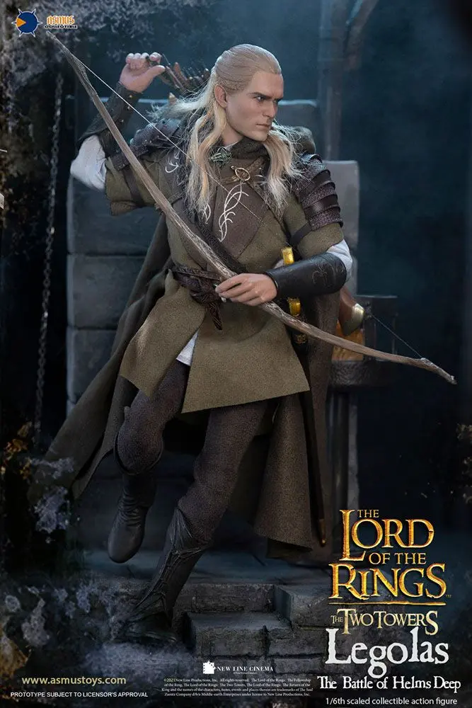 The Lord of the Rings: The Two Towers akciófigura 1/6 Legolas at Helm's Deep 30 cm termékfotó