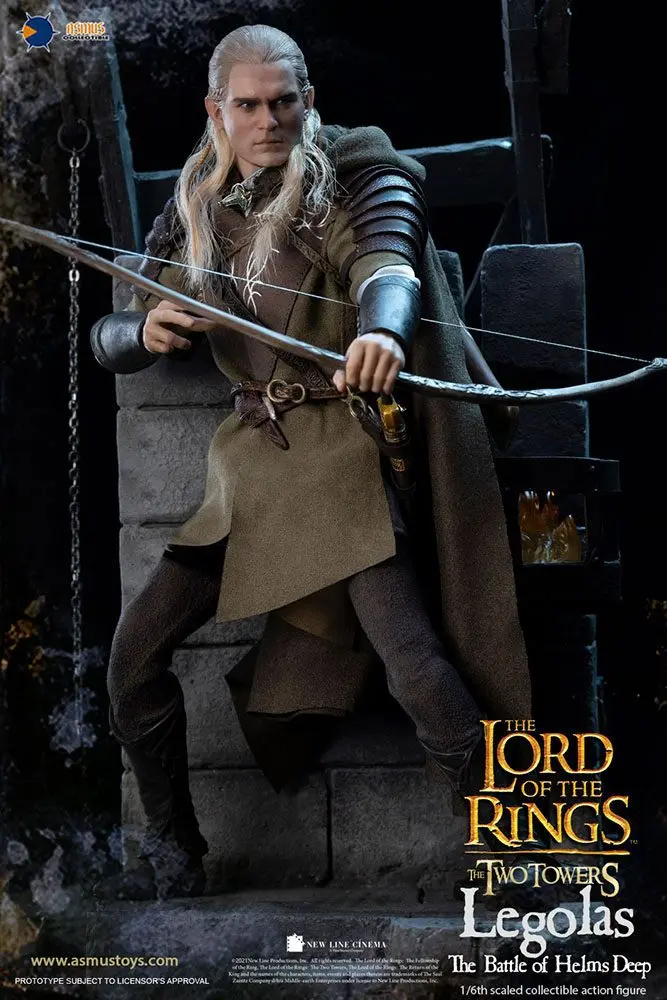 The Lord of the Rings: The Two Towers akciófigura 1/6 Legolas at Helm's Deep 30 cm termékfotó