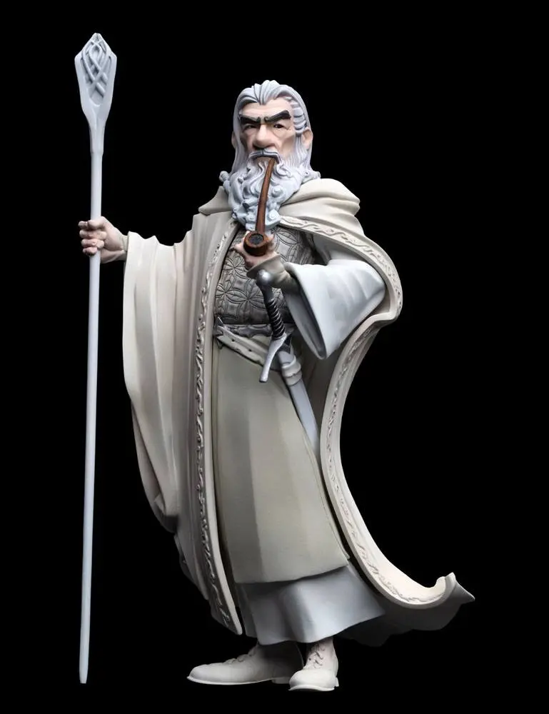 The Lord of the Rings: The Two Towers Mini Epics Vinyl Gandalf the White Exkluzív figura 18 cm termékfotó