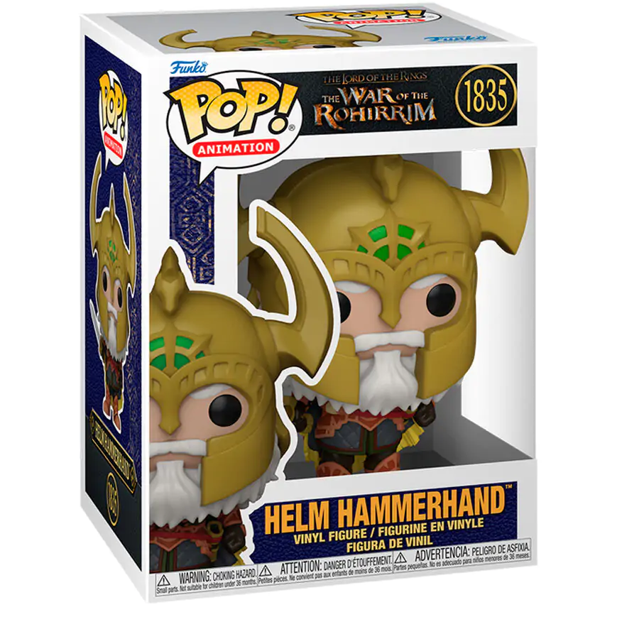 The Lord of the Rings: The War of the Rohirrim Funko POP! Movies Vinyl figura Helm Hammerhand 9 cm termékfotó