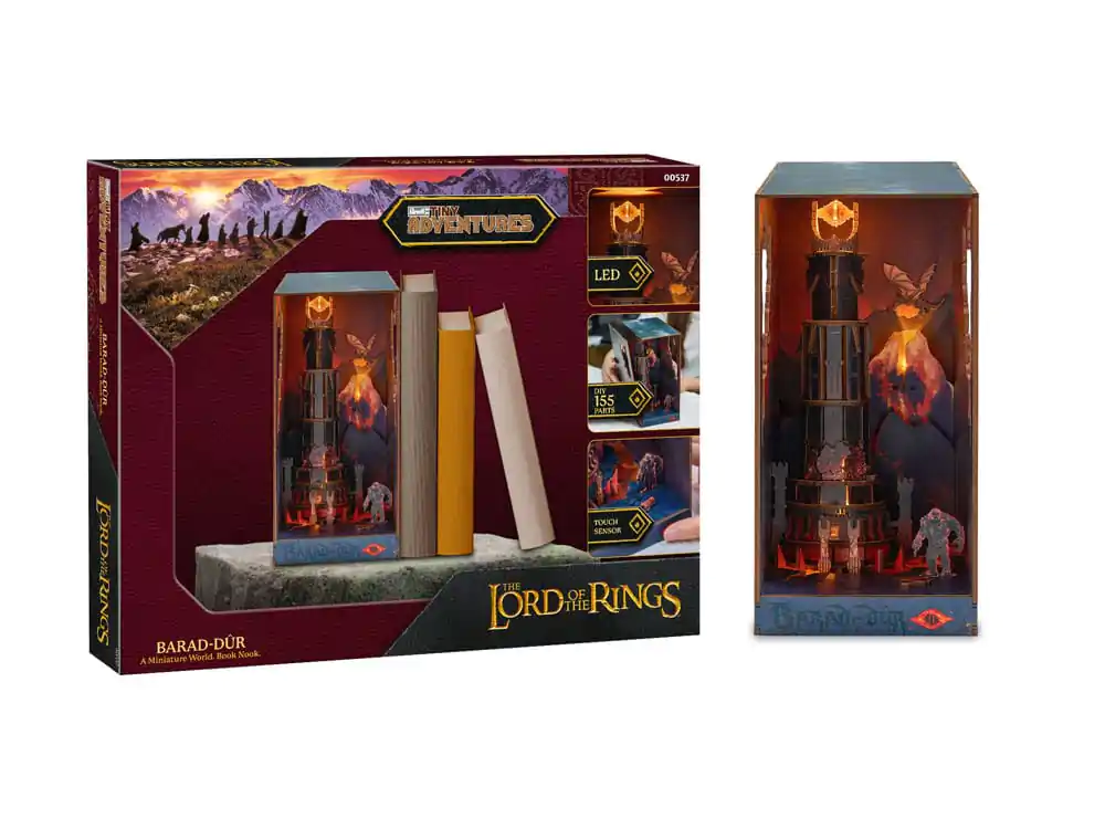 The Lord of the Rings Tiny Adventures Book Nook Mini Diorama Barad-Dûr 23 cm termékfotó
