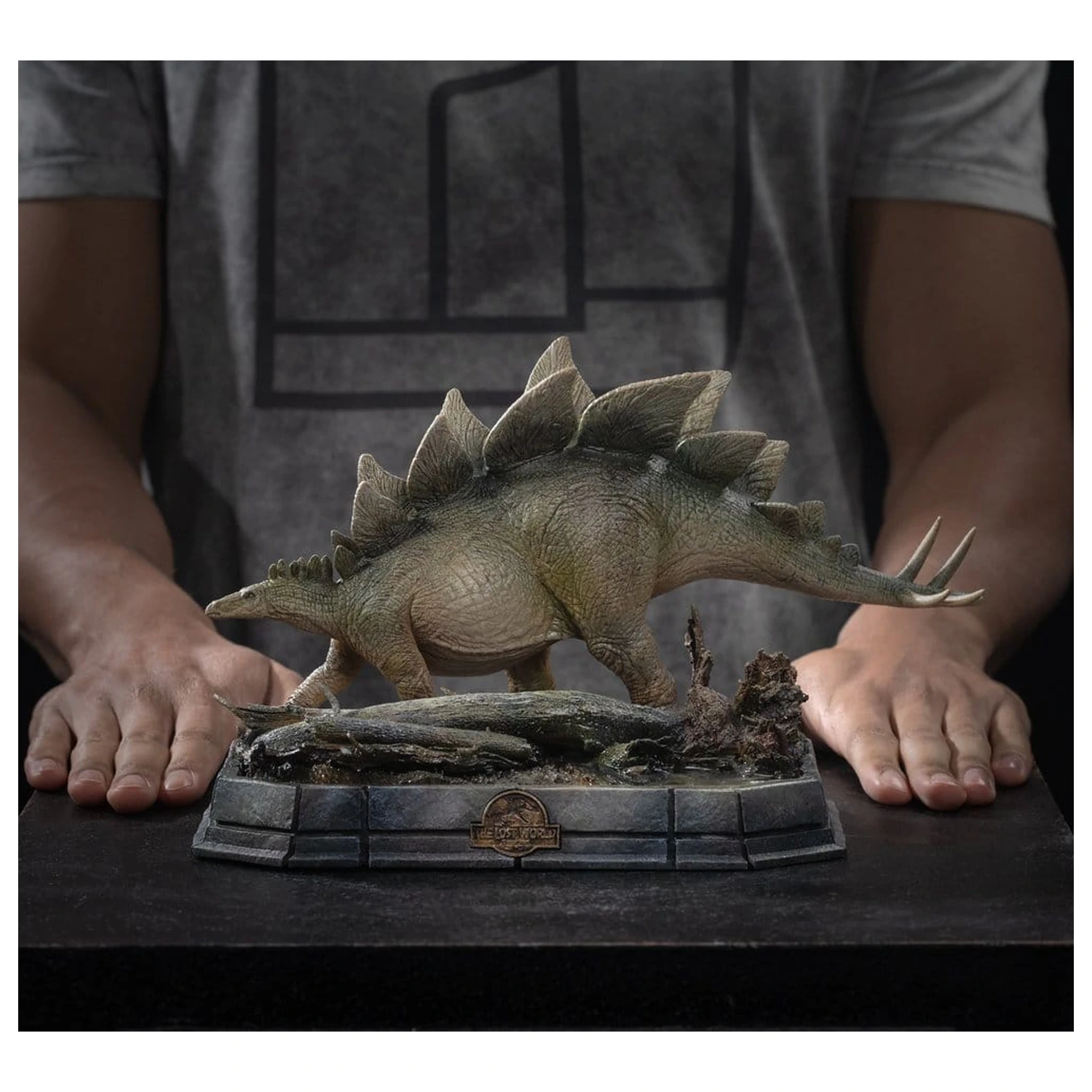 The Lost World: Jurassic Park Icons szobor figura Stegosaurus 18 cm termékfotó