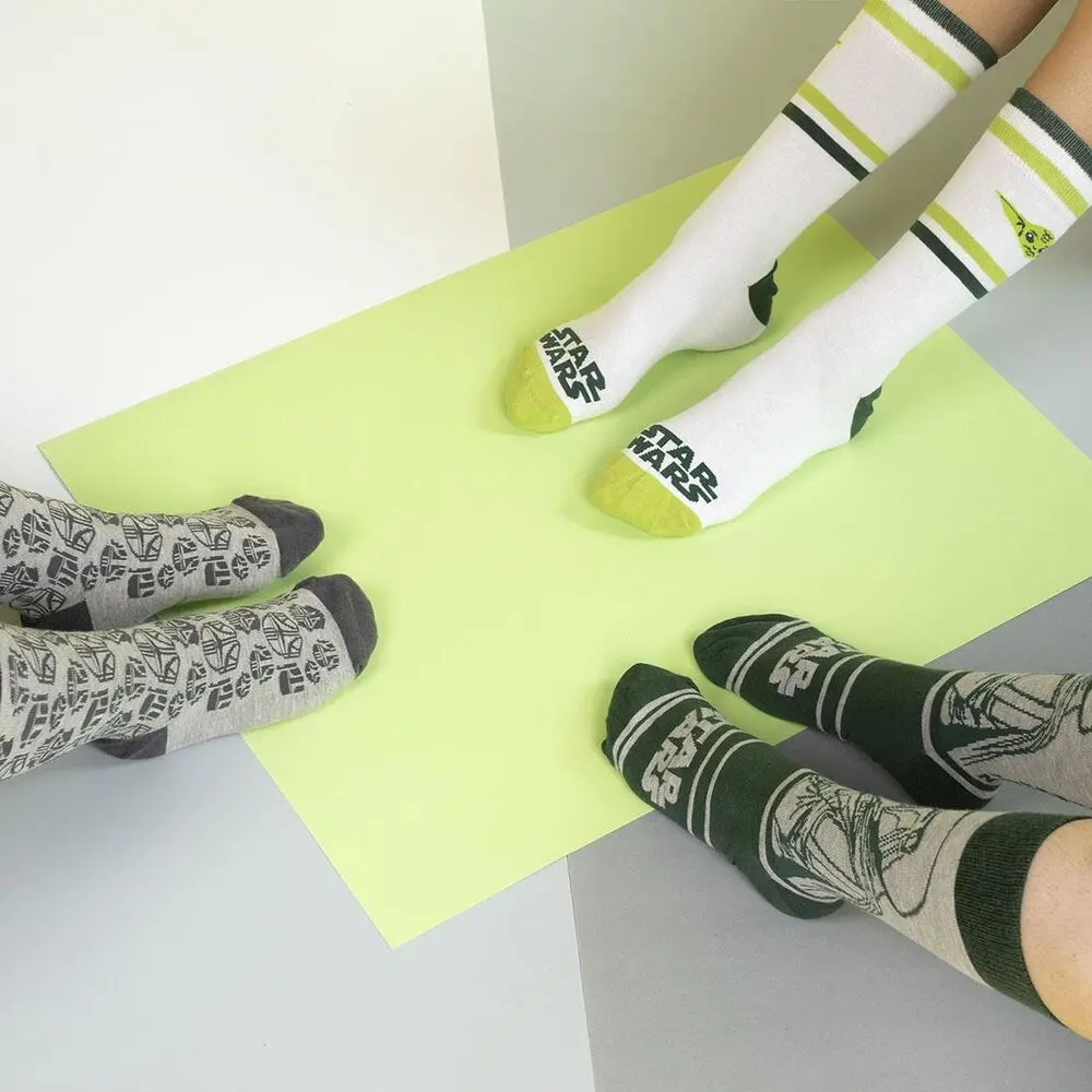 The Mandalorian 3db-os zokni készlet (40-46) termékfotó