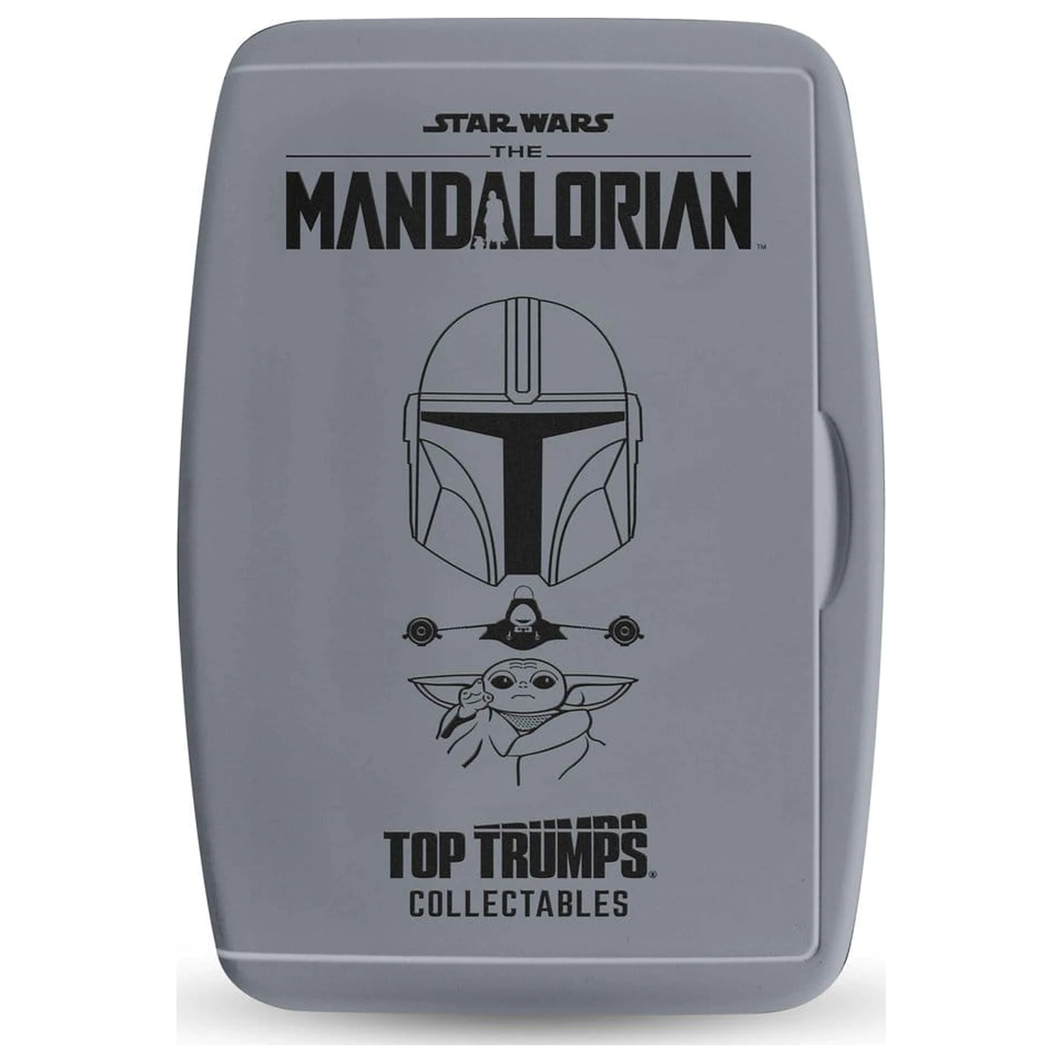 The Mandalorian and Grogu Top Trumps Collectables német nyelvű kártyajáték  termékfotó