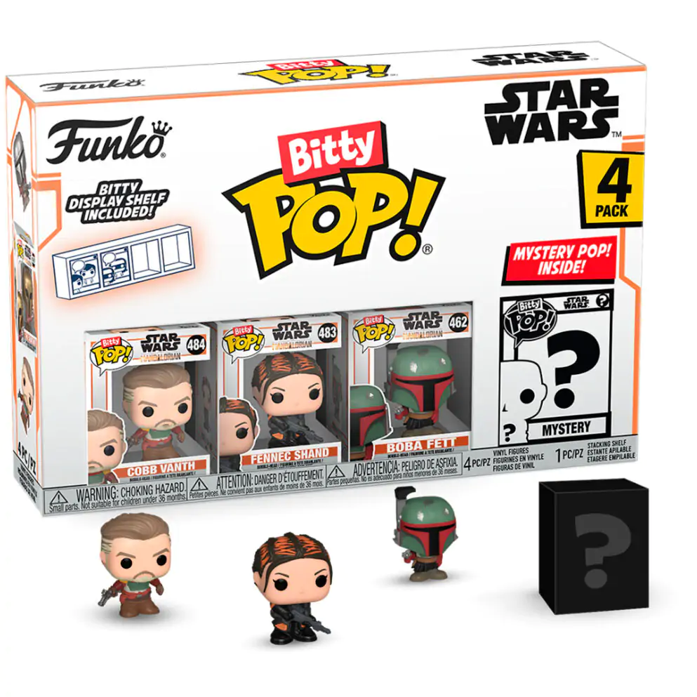 The Mandalorian Funko Bitty POP 4 db-os figura csomag Marshal termékfotó