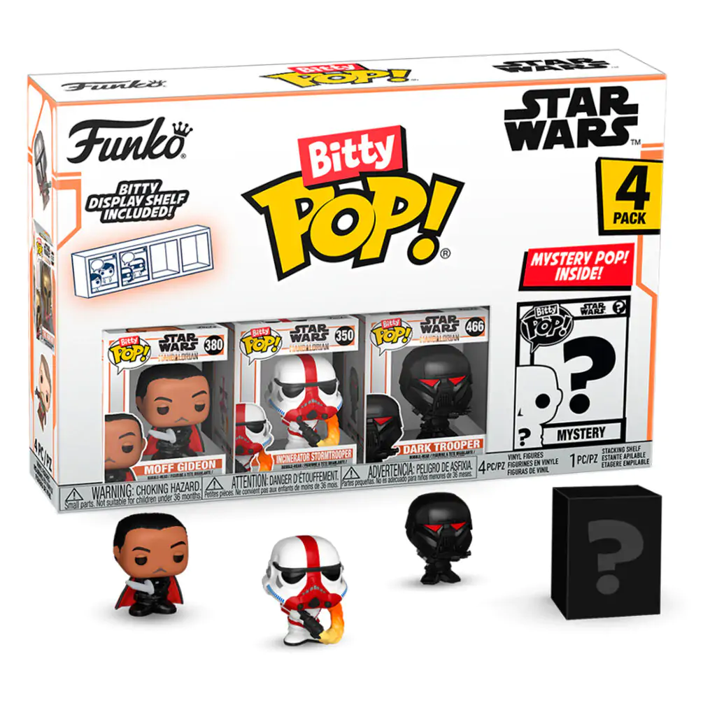 The Mandalorian Funko Bitty POP 4 db-os figura csomag Moff Gideon termékfotó