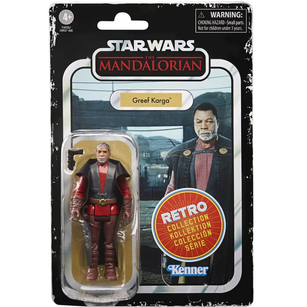 The Mandalorian Greef Karga retro figura 9cm termékfotó