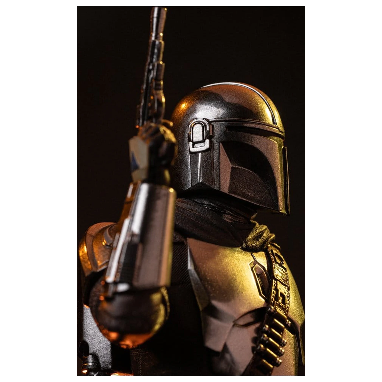 The Mandalorian & Grogu Art Scale 1/10 The Mandalorian and Grogu szobor figura 25 cm termékfotó