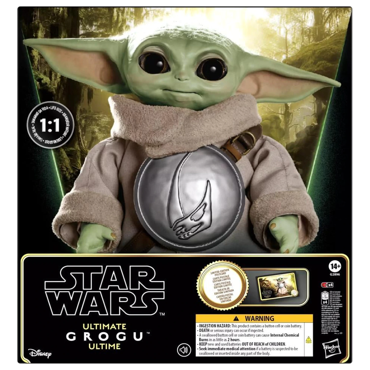 The Mandalorian Grogu figura Ultimate Special Version 37cm termékfotó