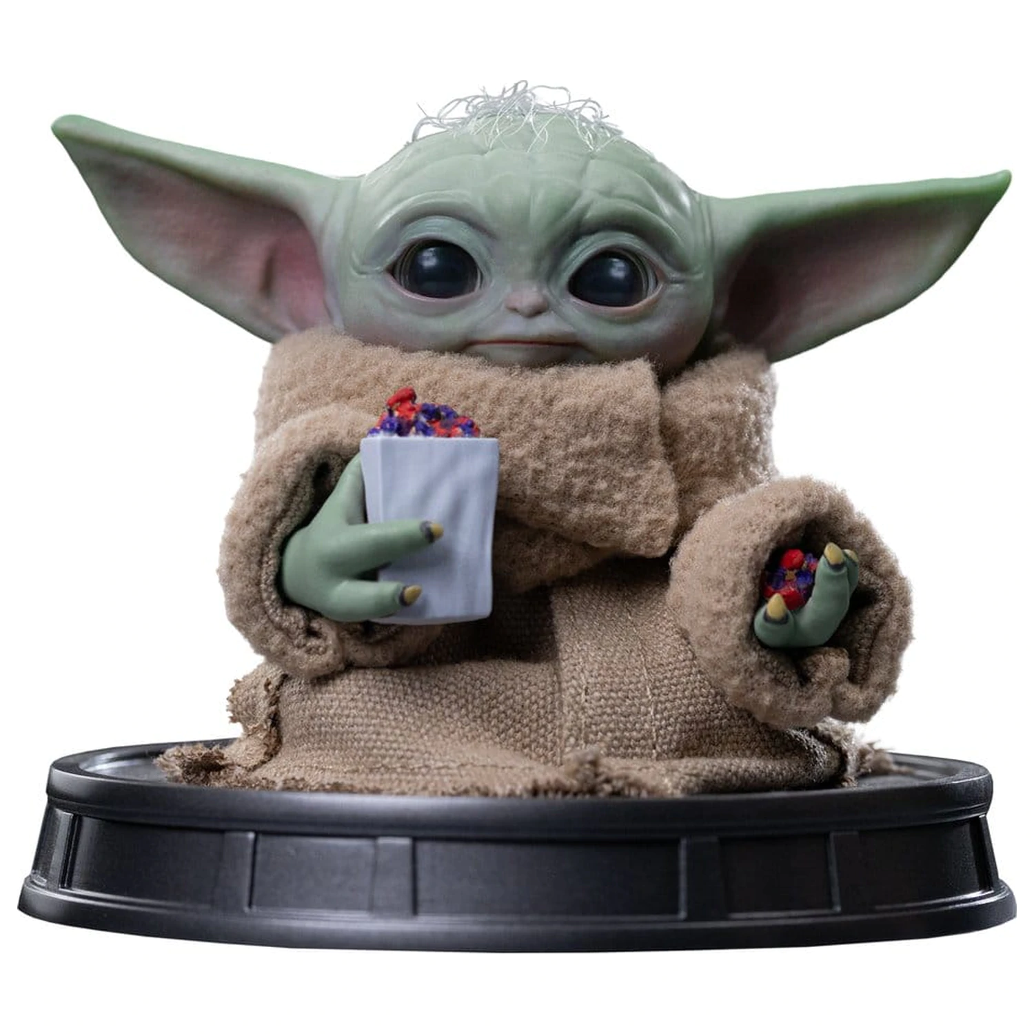 The Mandalorian & Grogu Grogu Collection Grogu Popcorn Time szobor figura termékfotó