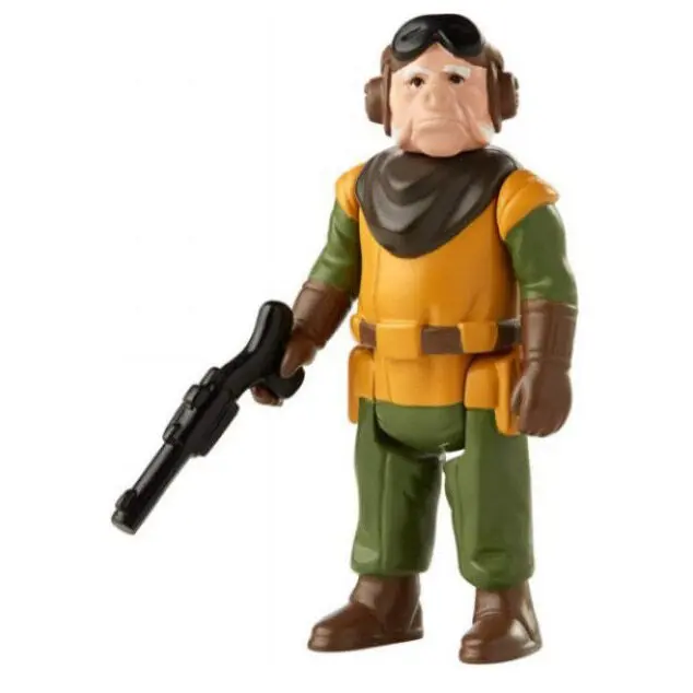 The Mandalorian Kuiil retro figura 7cm termékfotó