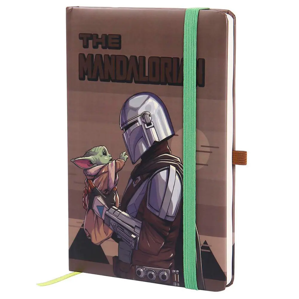 The Mandalorian Yoda A5 jegyzetfüzet termékfotó