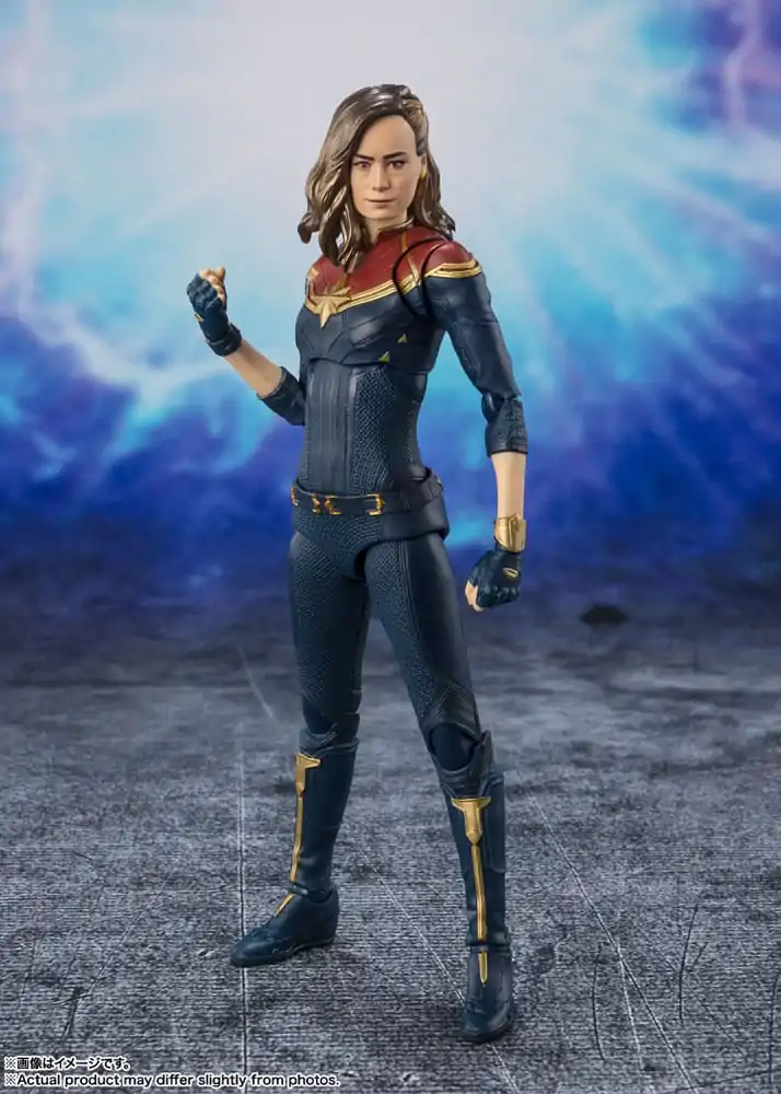 The Marvels S.H. Figuarts akciófigura Captain Marvel 15 cm termékfotó