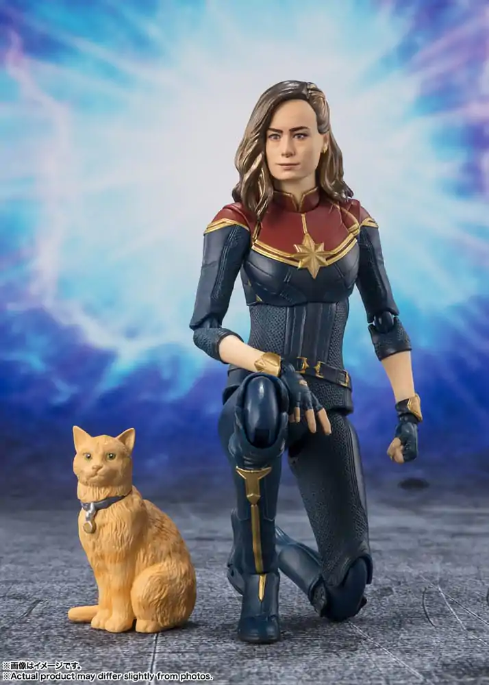 The Marvels S.H. Figuarts akciófigura Captain Marvel 15 cm termékfotó