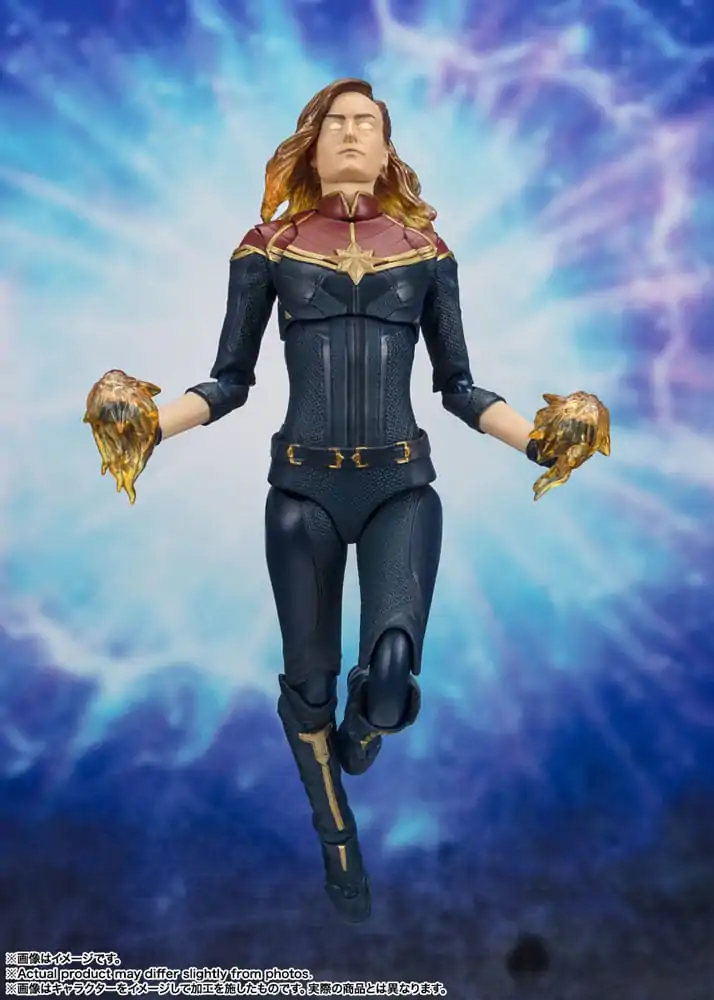 The Marvels S.H. Figuarts akciófigura Captain Marvel 15 cm termékfotó