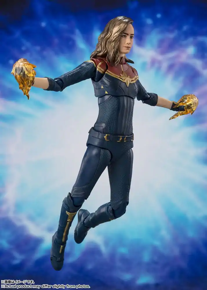 The Marvels S.H. Figuarts akciófigura Captain Marvel 15 cm termékfotó