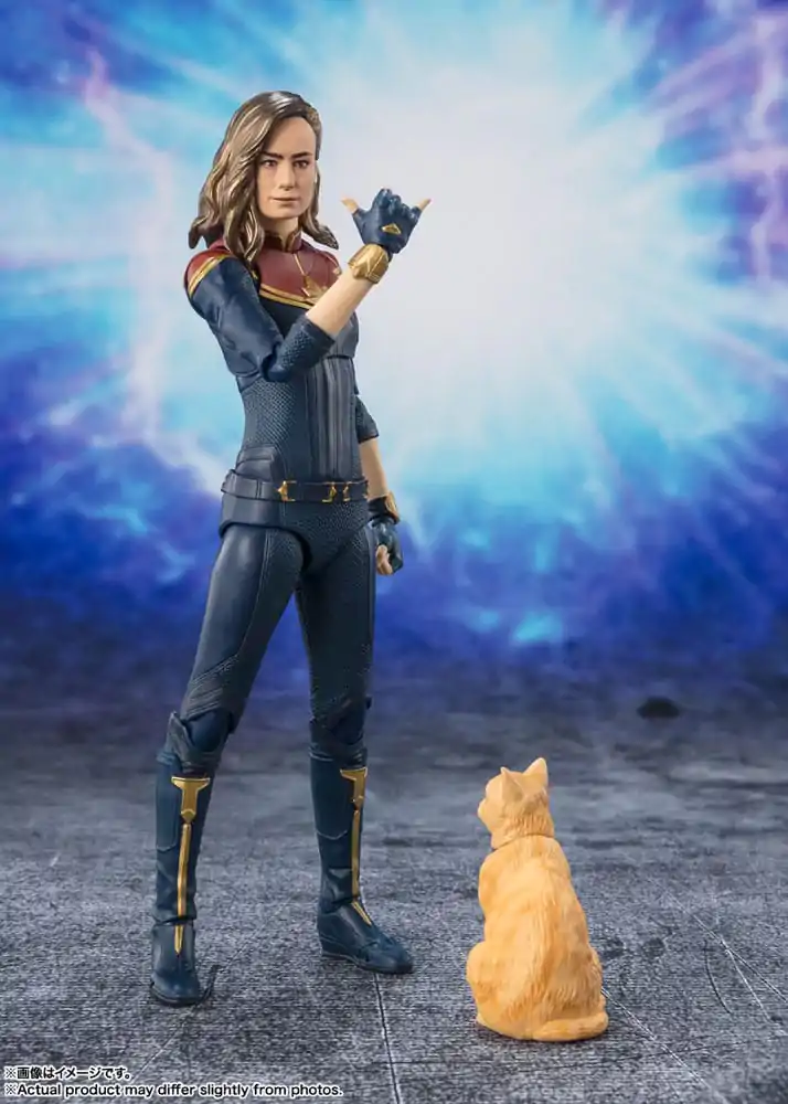 The Marvels S.H. Figuarts akciófigura Captain Marvel 15 cm termékfotó