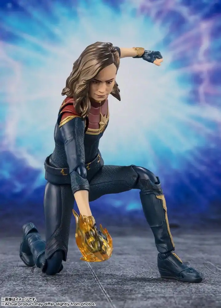 The Marvels S.H. Figuarts akciófigura Captain Marvel 15 cm termékfotó