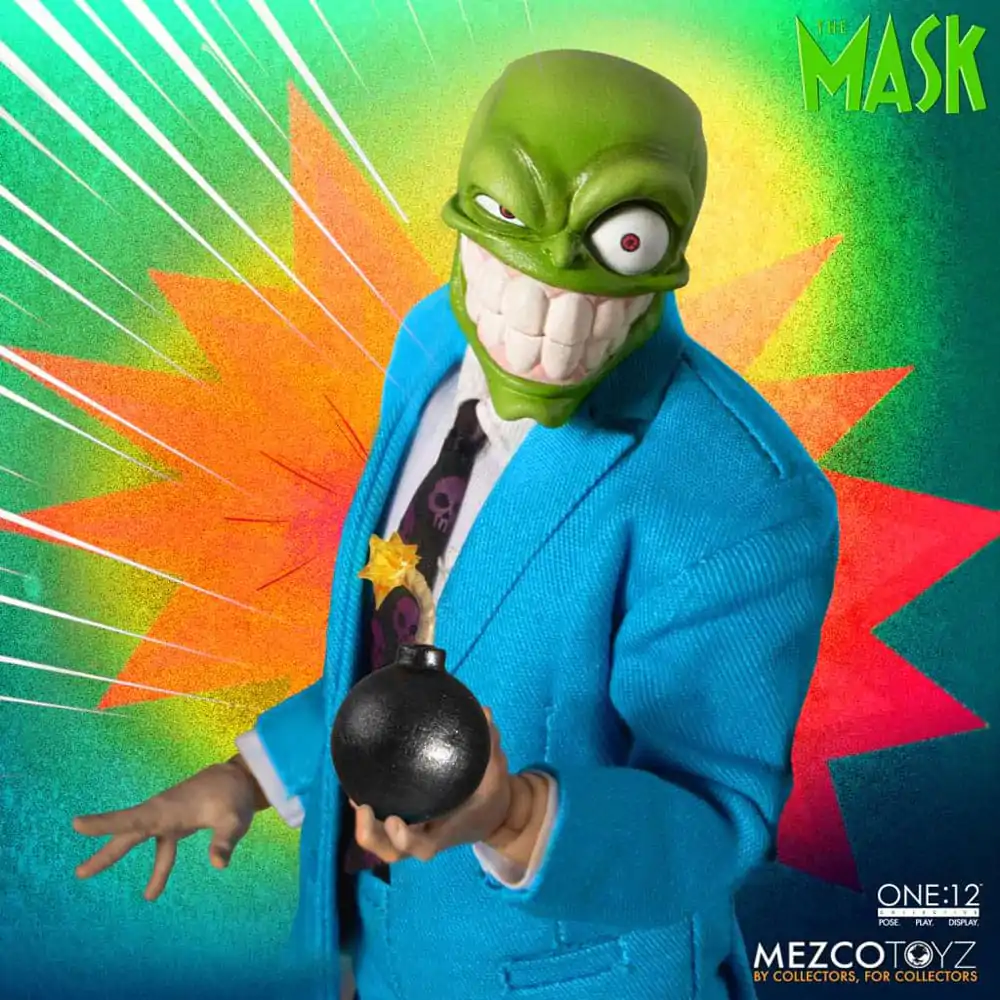 The Mask 1/12 Deluxe Edition akciófigura 16 cm termékfotó