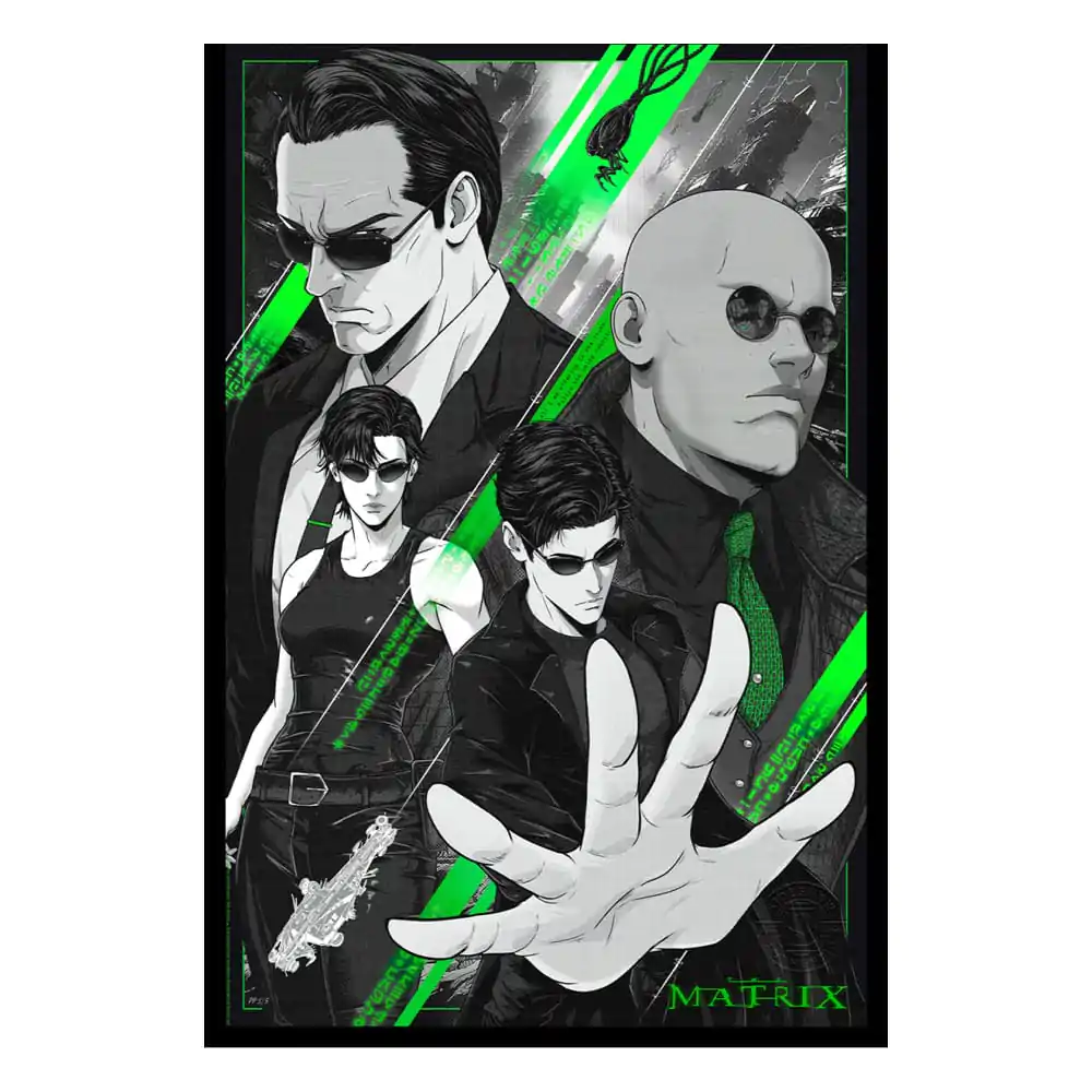 The Matrix Art Print Free Your Mind 41 x 61 cm - keretezetlen vászonkép termékfotó