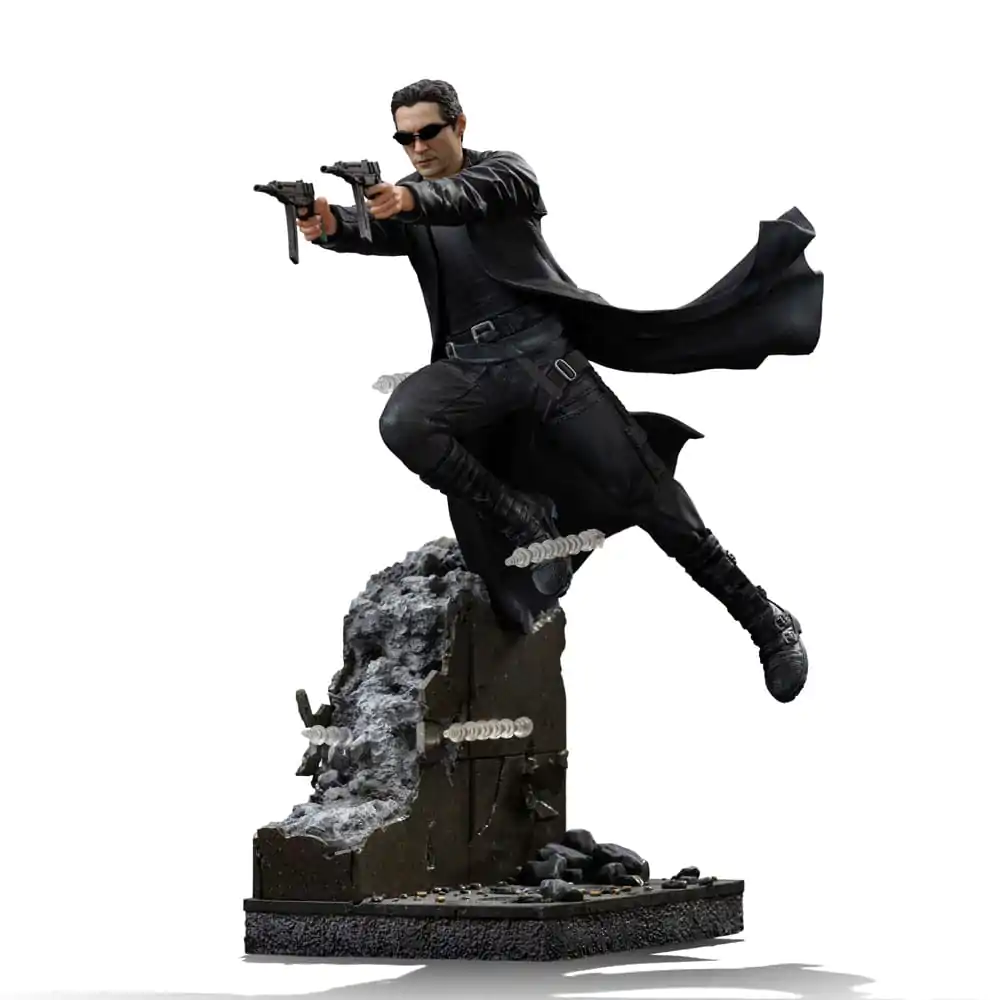 The Matrix Art Scale 1/10 Neo szobor figura 25 cm      termékfotó