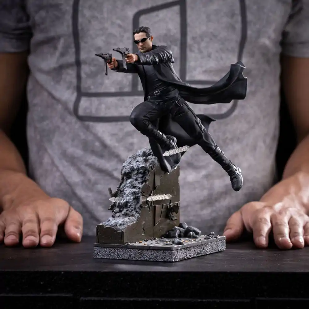 The Matrix Art Scale 1/10 Neo szobor figura 25 cm      termékfotó