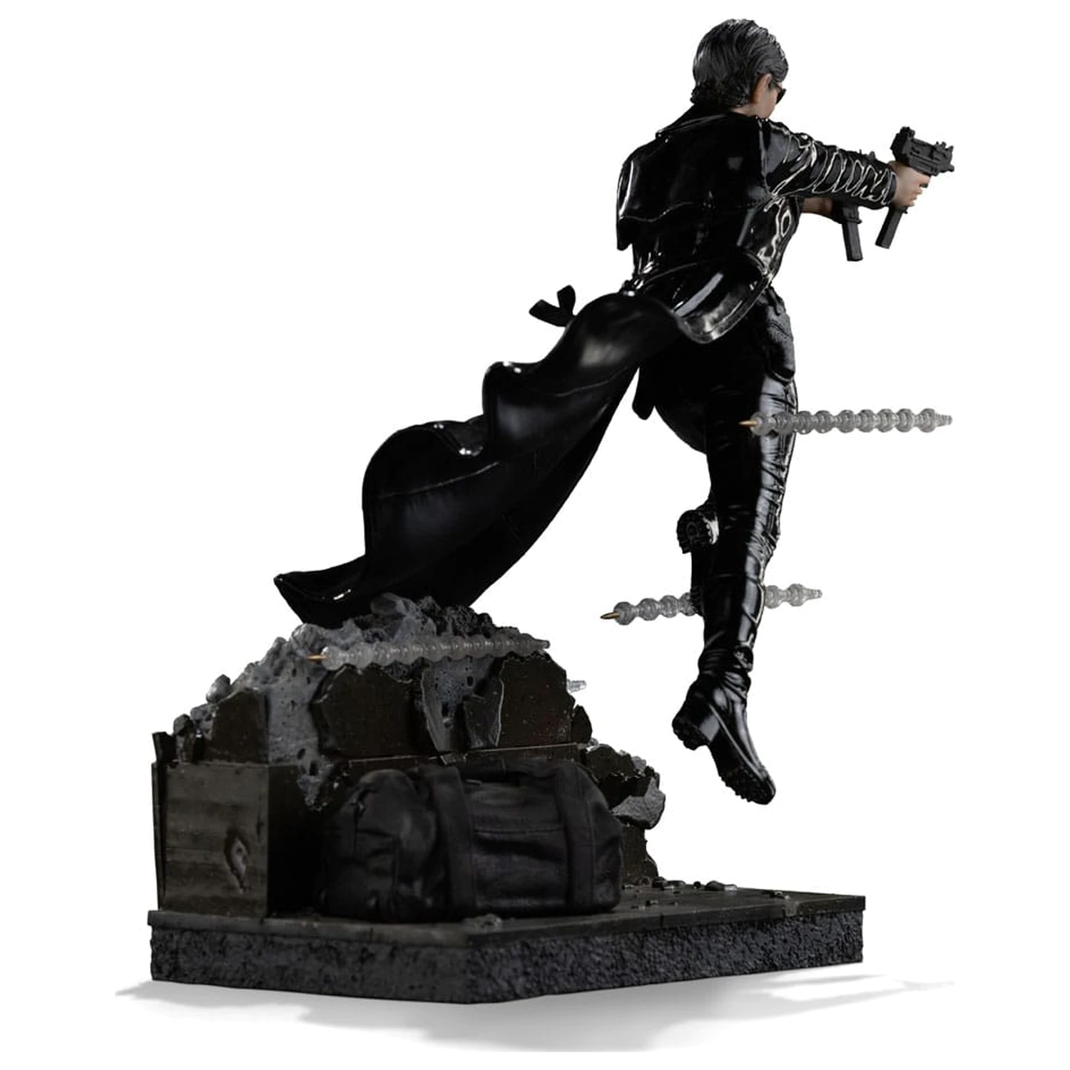The Matrix Art Scale 1/10 Trinity szobor figura 22 cm      termékfotó