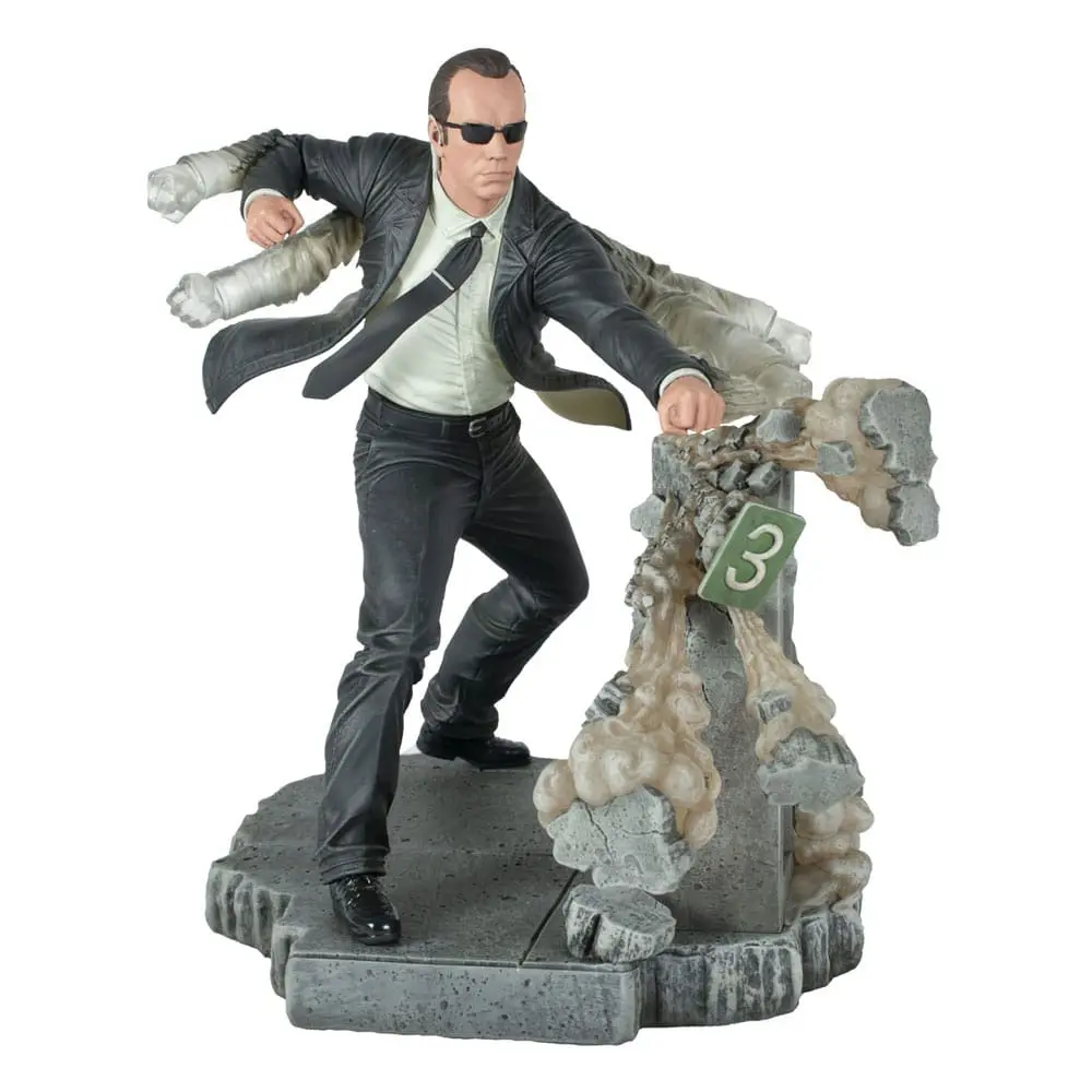 The Matrix Gallery Agent Smith PVC szobor figura 25 cm termékfotó