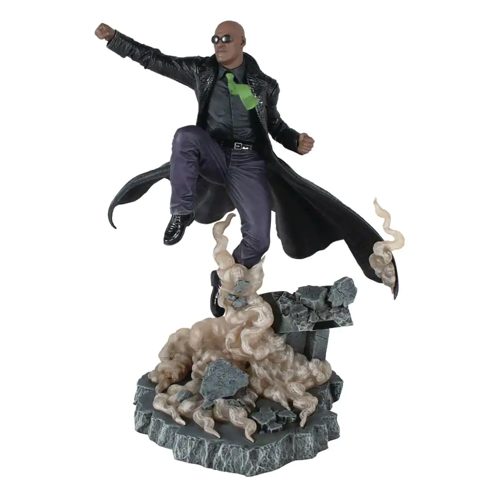 The Matrix Gallery Deluxe Morpheus PVC szobor figura 30 cm termékfotó