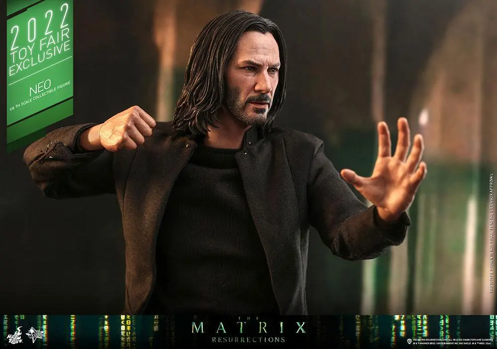 The Matrix Resurrections 1/6 Neo Toy Fair Exkluzív akciófigura 32 cm termékfotó