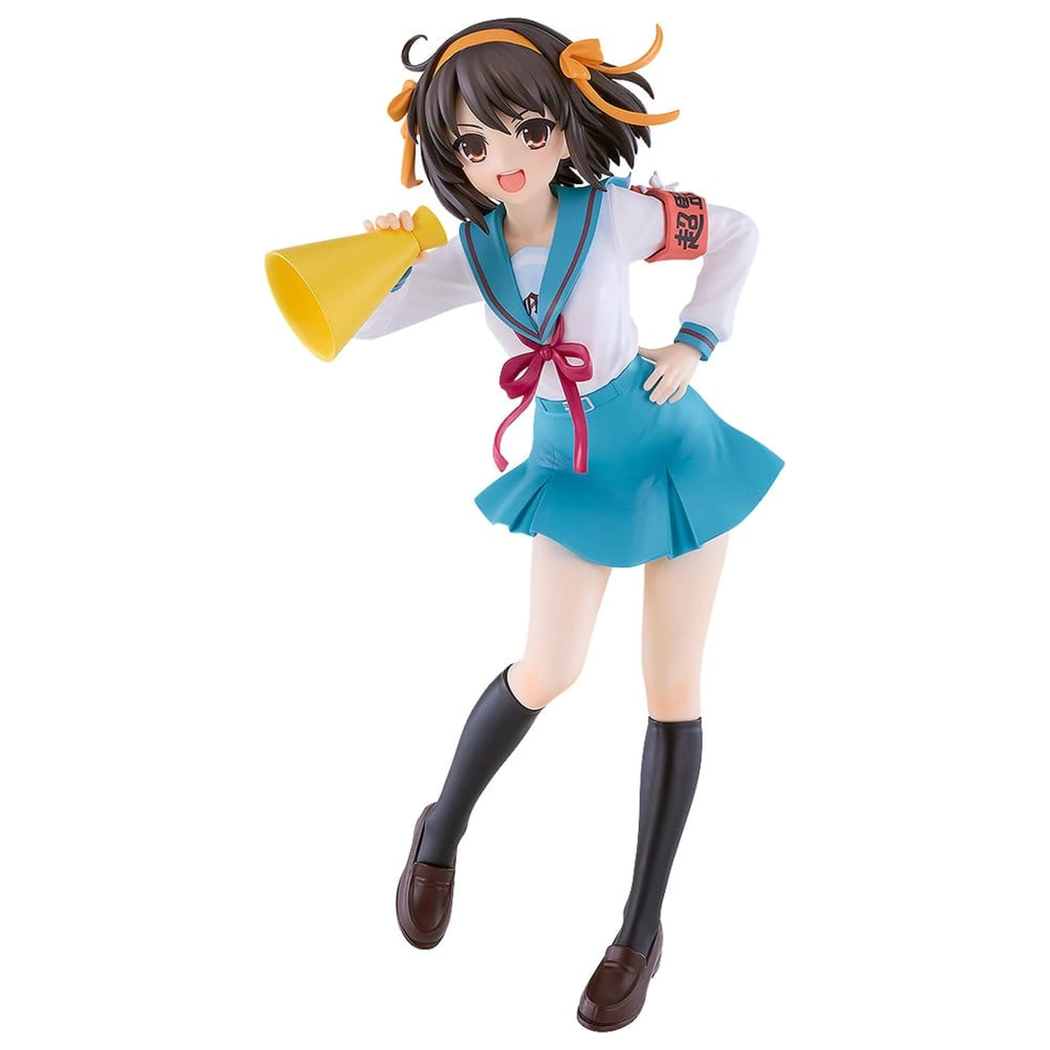 The Melancholy of Haruhi Suzumiya Pop Up Parade Haruhi Suzumiya L Size PVC figura 22 cm termékfotó