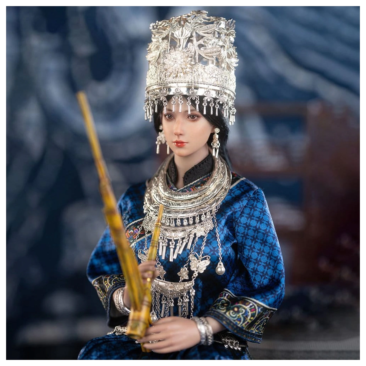 The Miao of China's 56 Ethnic Groups figura 1/6 Blue 30 cm termékfotó