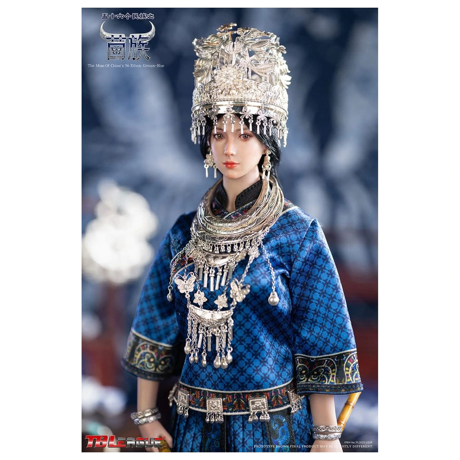 The Miao of China's 56 Ethnic Groups figura 1/6 Blue 30 cm termékfotó
