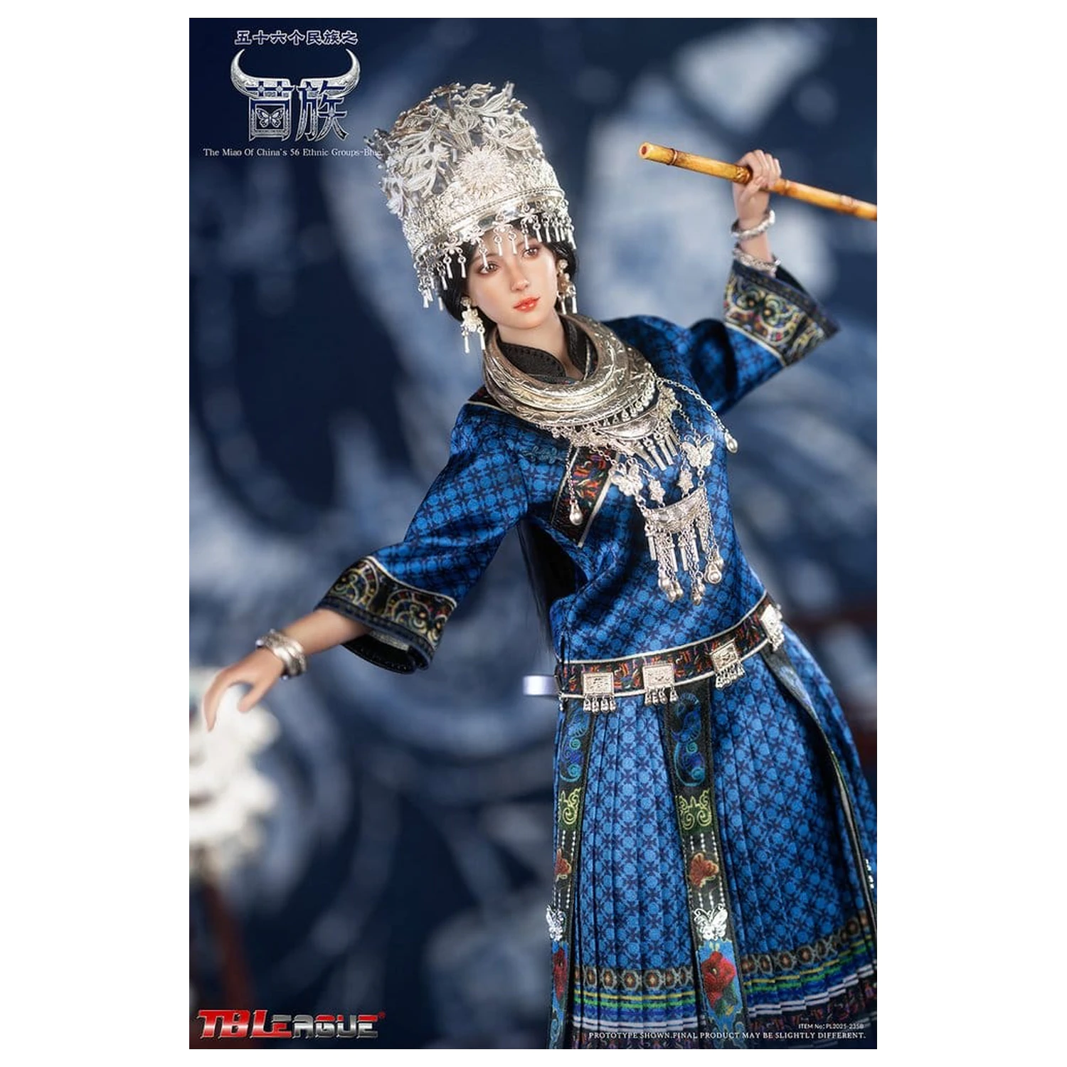 The Miao of China's 56 Ethnic Groups figura 1/6 Blue 30 cm termékfotó