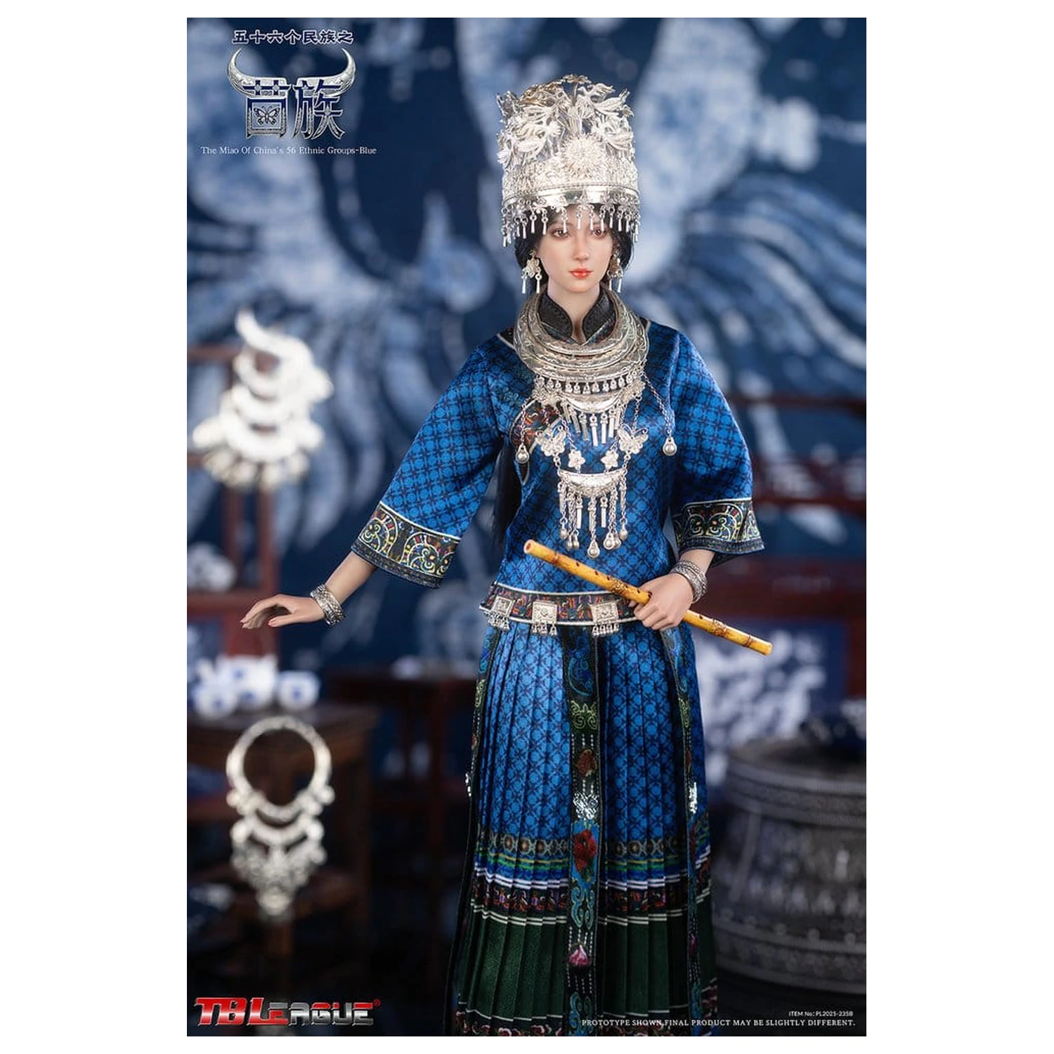 The Miao of China's 56 Ethnic Groups figura 1/6 Blue 30 cm termékfotó