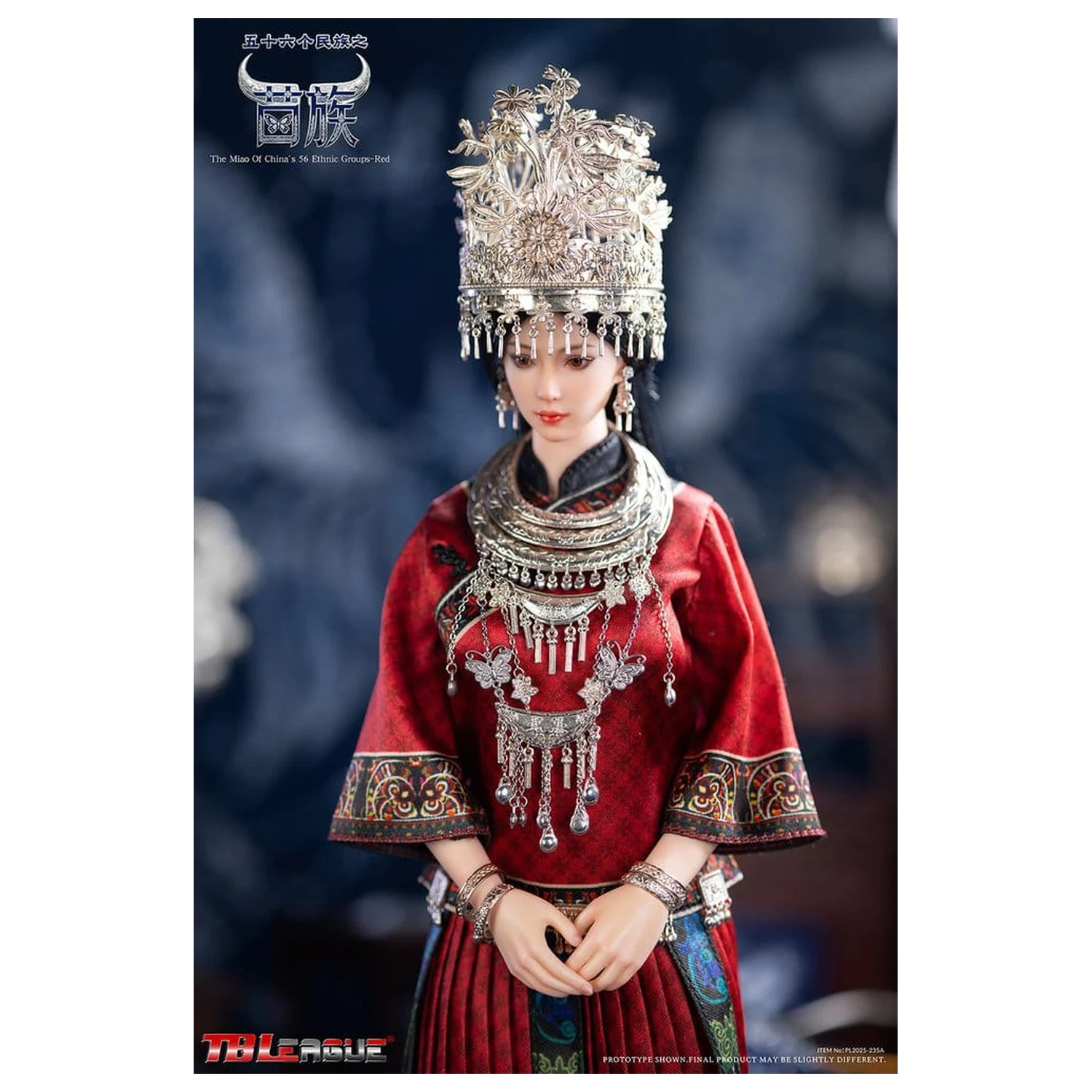 The Miao of China's 56 Ethnic Groups figura 1/6 Red 30 cm termékfotó