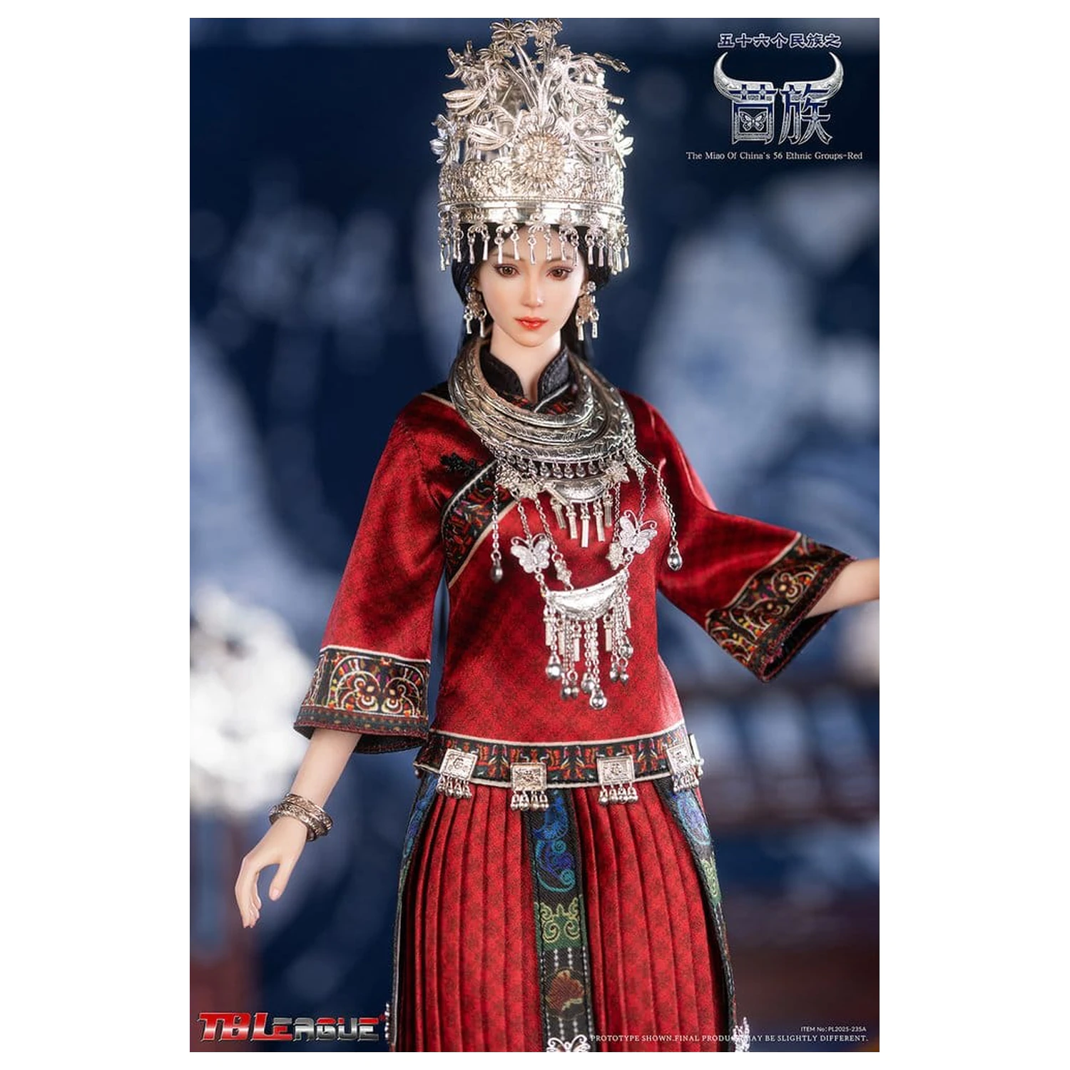 The Miao of China's 56 Ethnic Groups figura 1/6 Red 30 cm termékfotó
