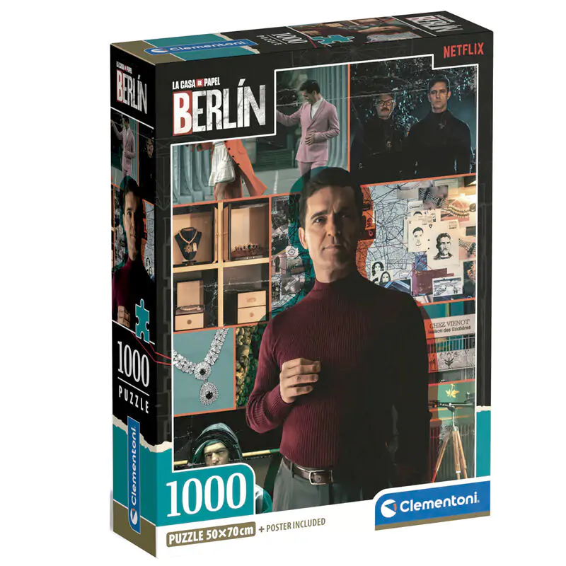 The Money Heist Berlin puzzle 1000db-os termékfotó
